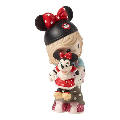 Precious Moments Disney's Minnie Mouse Fan Girl Figurine