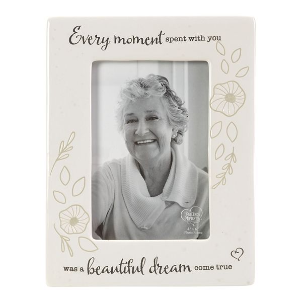 Precious Moments Memorial Keepsake 4 x 6 Photo Frame