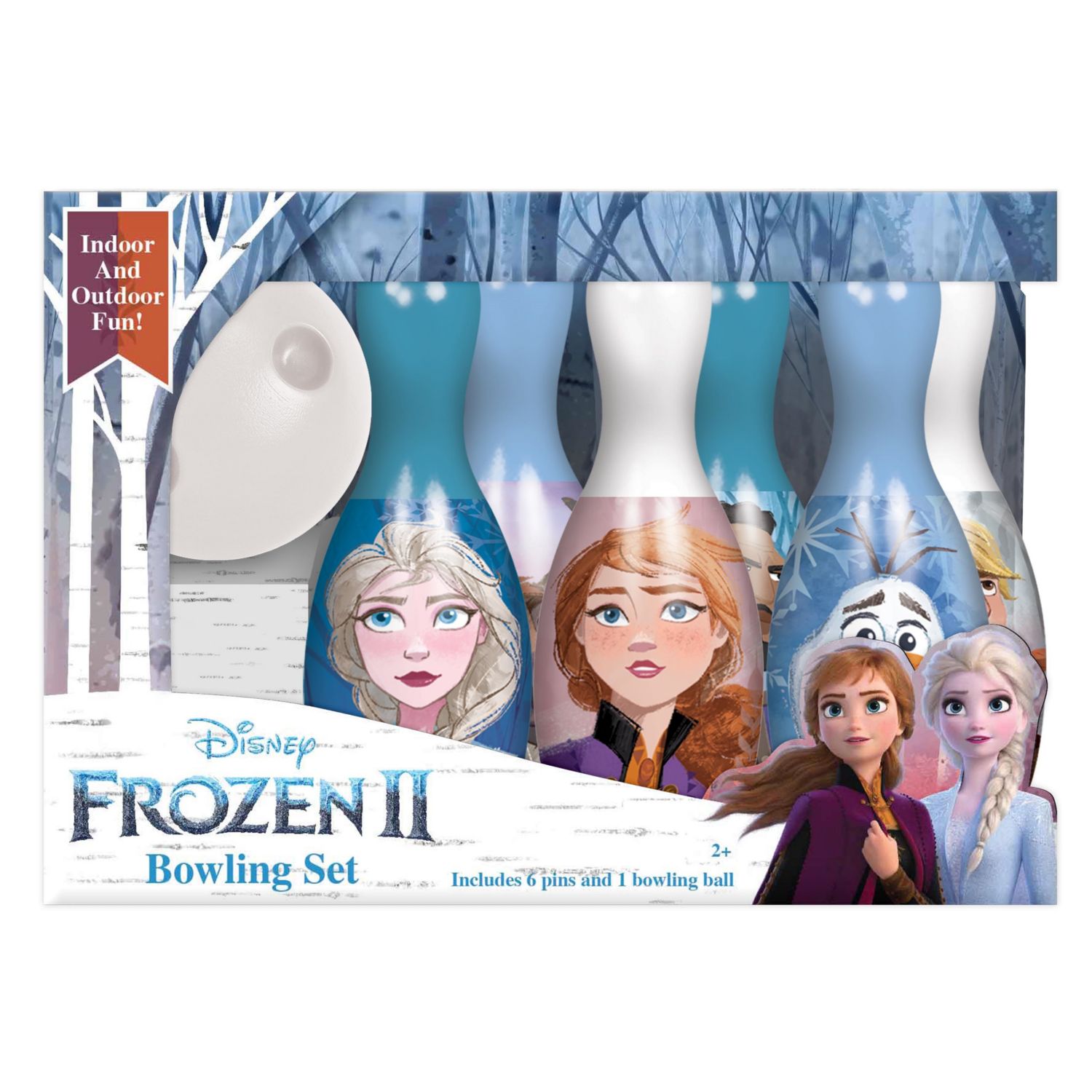 frozen 2 bowling set