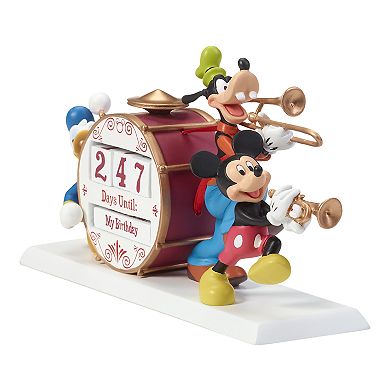Precious Moments Disney's Mickey Mouse, Goofy & Donald Duck Countdown Calendar Figurine