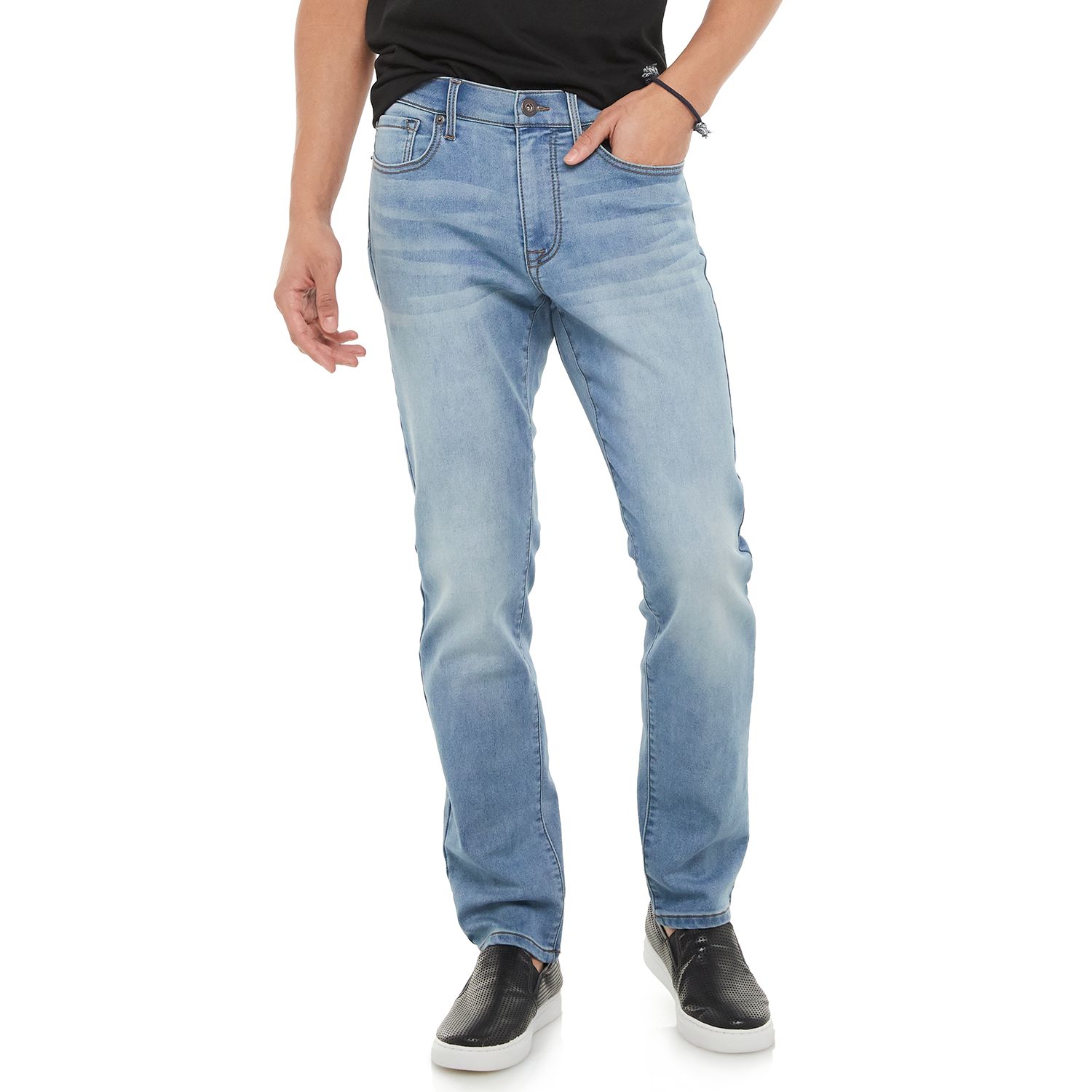 Men' Lazer Stretch Skinny Jeans
