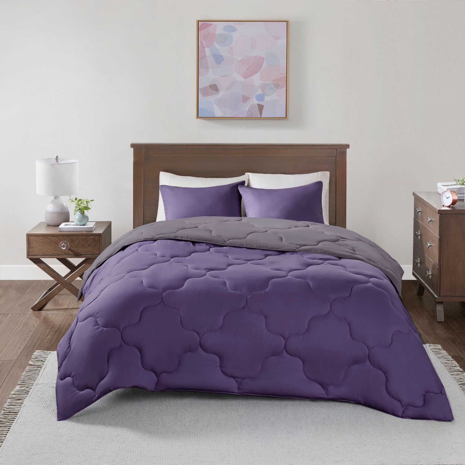 True North Lacey Reversible Down Alternative Comforter Set