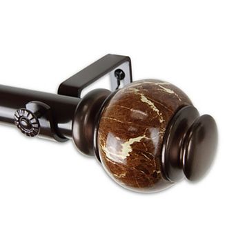 Rod Desyne 1" Marble Curtain Rod