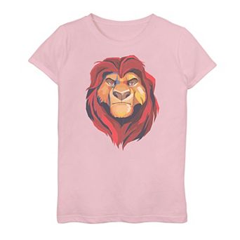 Disney's The Lion King Mufasa Girls 7-16 Geometric Tee