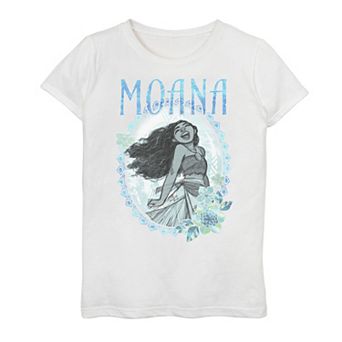 Disney's Moana Girls 7-16 Wreath Tee