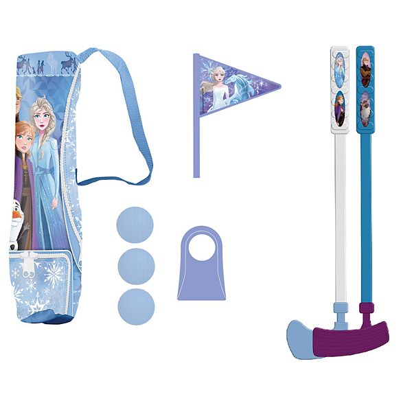 Golf Ball On Frozen Lake