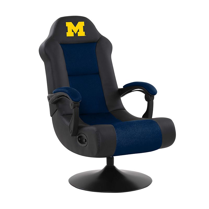 Michigan Wolverines Ultra Gaming Chair, Multicolor