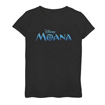 Disney's Moana Girls 7-16 Official Movie Logo Tee