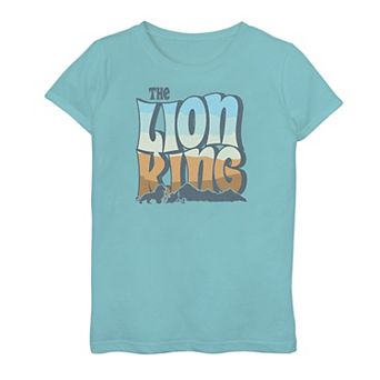 Disney's The Lion King Girls 7-16 Color Grade Retro Tee
