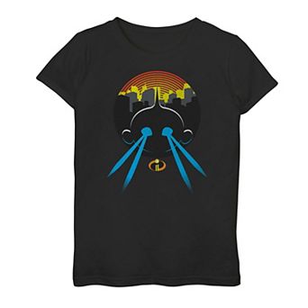 Disney / Pixar's Incredibles 2 Jack Jack Girls 7-16 Laser Eyes Tee