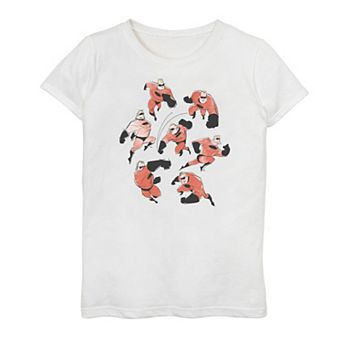 Disney / Pixar's Incredibles 2 Bob Girls 7-16 Sketched Tee