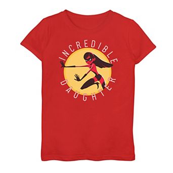 Girls 7-16 Disney / Pixar The Incredibles 2 Violet "Incredible Daughter" Graphic Tee