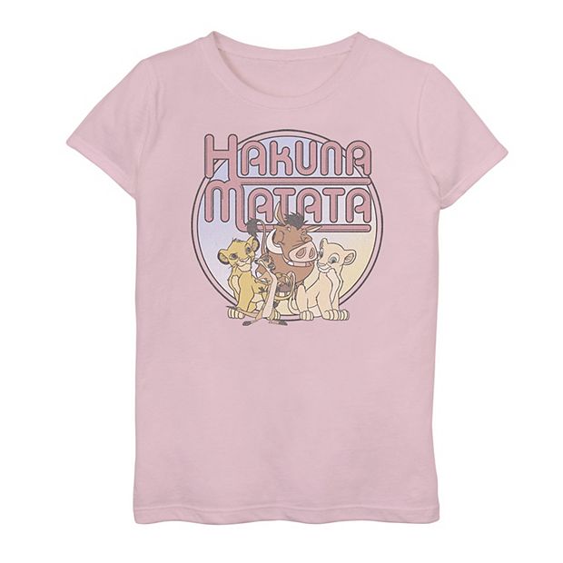 Disney The Lion King Hakuna Matata No Worries Women Shirt XL