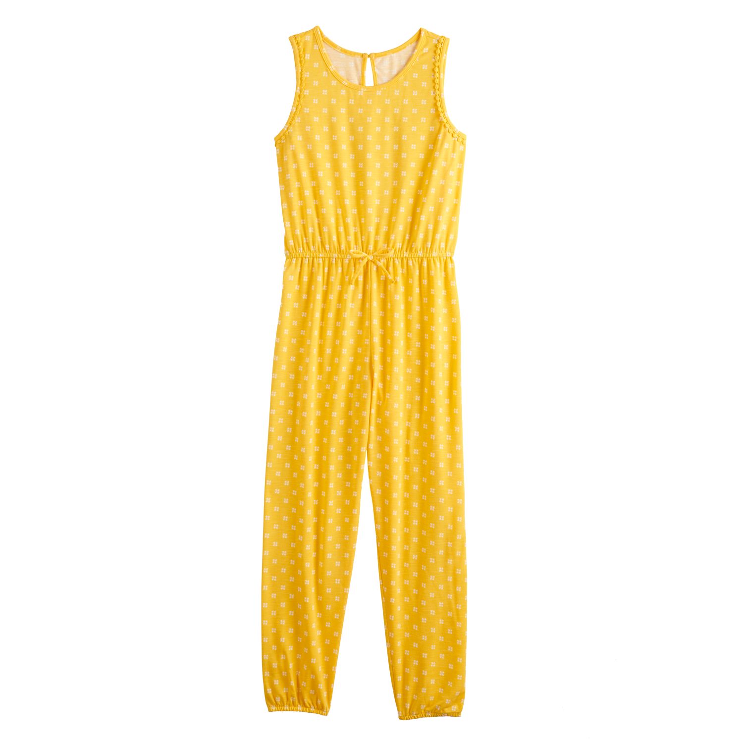 plus size yellow jumpsuit