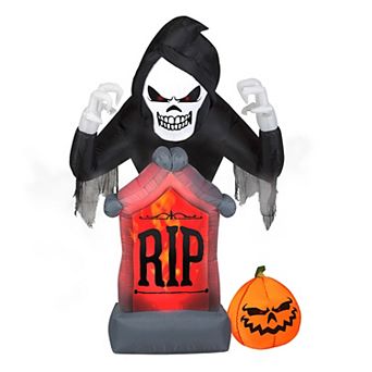 National Tree Company 6-ft. Inflatable Shaking Grim Reaper