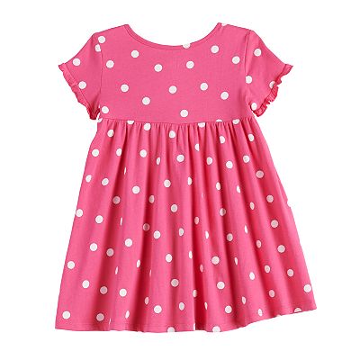 Toddler Girl Jumping Beans® Ruffle Babydoll Dress