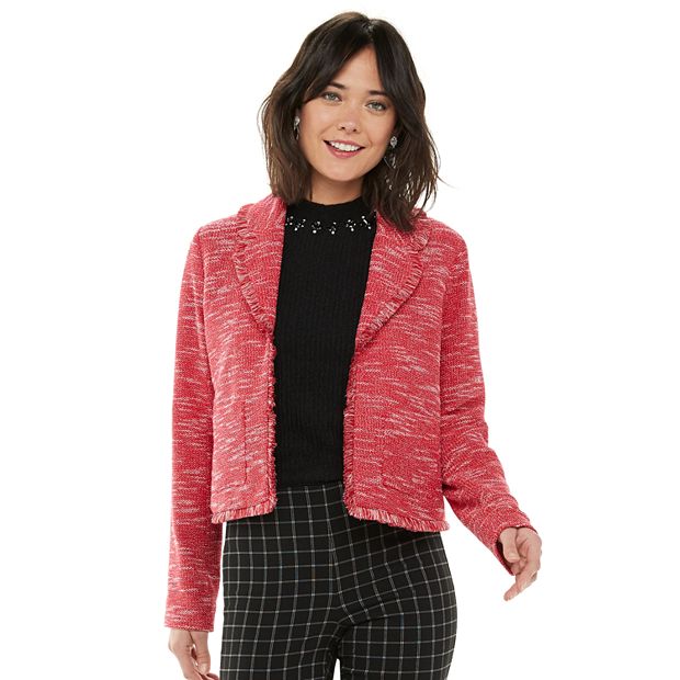 Kohls tweed outlet jacket