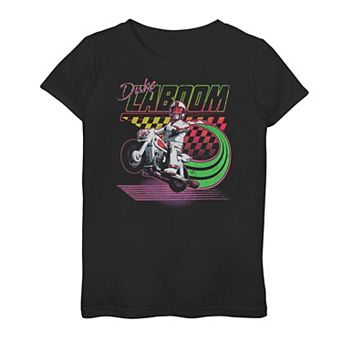 Disney / Pixar's Toy Story 4 Duke Caboom Girls 7-16 Neon Graphic Tee