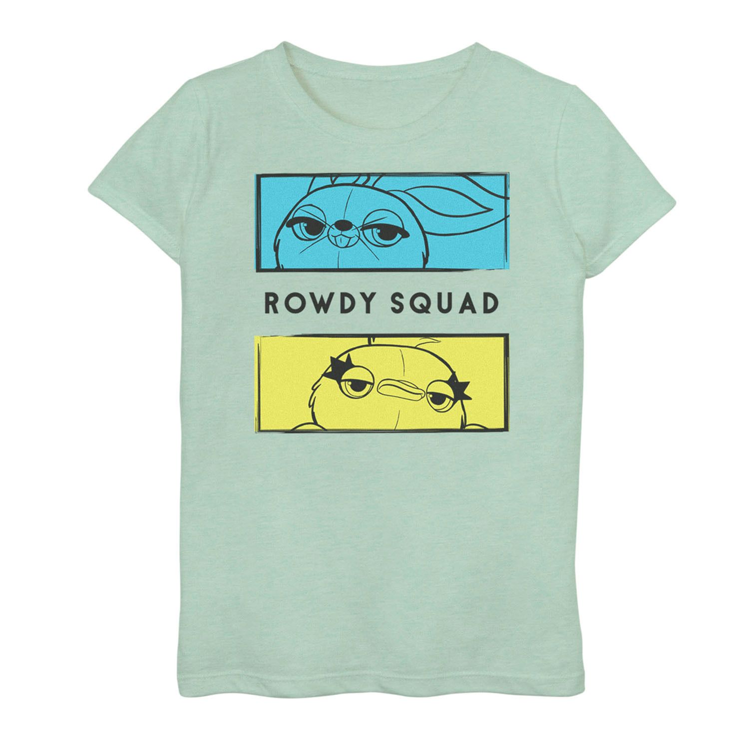 Image for Disney / Pixar Toy Story 4 Girls 7-16 Ducky & Bunny "Rowdy Squad" Graphic Tee at Kohl's.