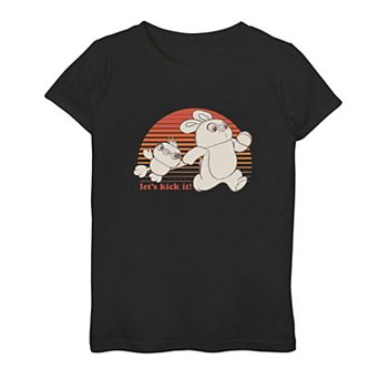 Disney / Pixar's Toy Story 4 Ducky & Bunny Girls 7-16 "Let's Kick It" Graphic Tee