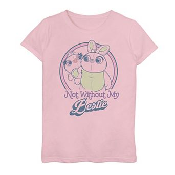 Disney / Pixar's Toy Story 4 Ducky & Bunny Girls 7-16 "Bestie" Graphic Tee