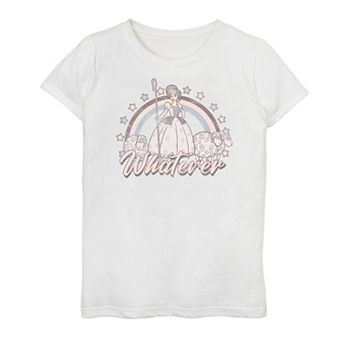 Disney / Pixar's Toy Story Little Bo Peep Girls 7-16 "Whatever" Graphic Tee