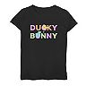 Disney / Pixar Toy Story 4 Girls 7-16 Ducky & Bunny Colorful Names Graphic Tee