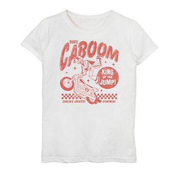Disney / Pixar's Toy Story Duke Caboom Girls 7-16 "King of the Jump" Graphic Tee