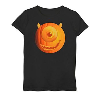 Disney / Pixar's Monsters University Mike Girls 7-16 Pumpkin Carving Graphic Tee