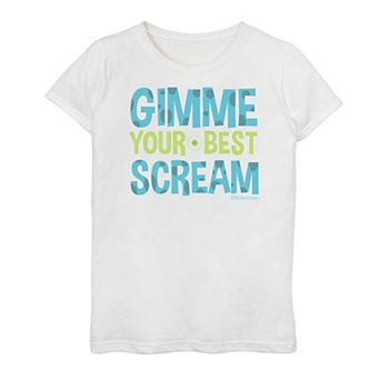 Disney / Pixar's Monsters University Girls 7-16 "Your Best Scream" Graphic Tee