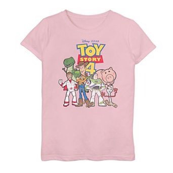 Disney / Pixar's Toy Story 4 Girls 7-16 Movie Logo Poster Graphic Tee
