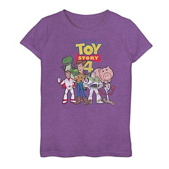 Disney / Pixar's Toy Story 4 Girls 7-16 Movie Logo Poster Graphic Tee