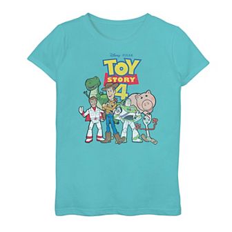 Disney / Pixar's Toy Story 4 Girls 7-16 Movie Logo Poster Graphic Tee