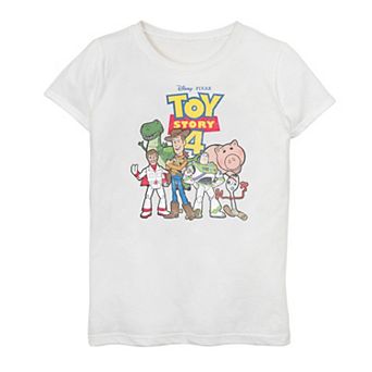 Disney / Pixar's Toy Story 4 Girls 7-16 Movie Logo Poster Graphic Tee