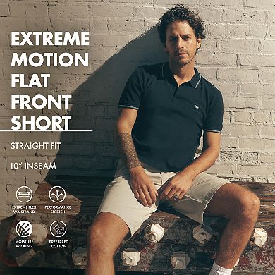 Men's Lee® 10" Extreme Motion Flat Front Shorts