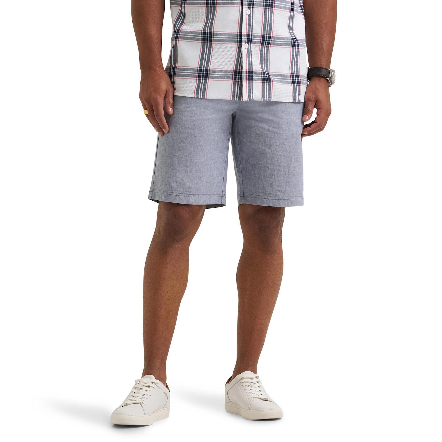 Мужские шорты Lee Extreme Motion Flat Front, цвет: Academy Cambray