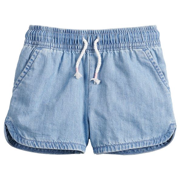 Toddler Girl Jumping Beans® Dolphin Hem Shorts