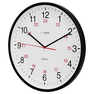 Kiera Grace Synchro Silent Clock - Set of 6