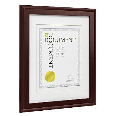 Kiera Grace Oxford 11" x 14" Brown Document Frame