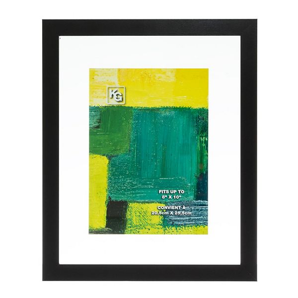 Kiera Grace Black 8" x 10" Float Frame