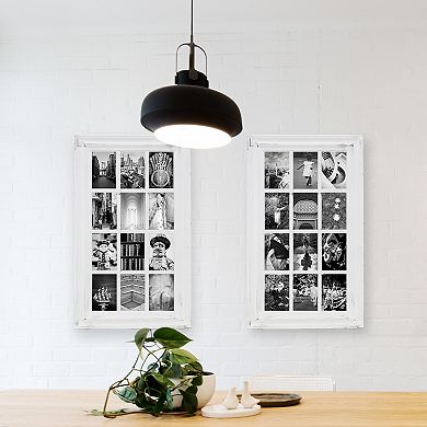 Kiera Grace 12-opening White Collage Frame