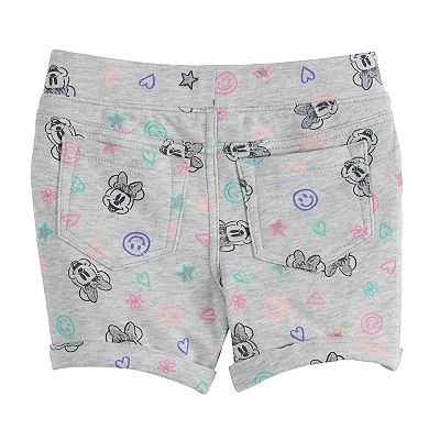 Disney's Minnie Mouse Toddler Girl Cuffed French Terry Shorts by Jumping Beans®