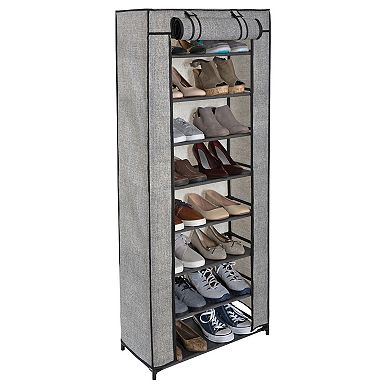 Simplify 8 Tier Shoe Organizer & Cover