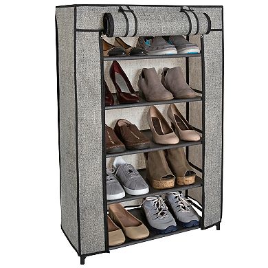 Simplify 5 Tier Shoe Organizer & cover