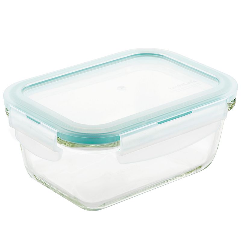 Lock & Lock Purely Better 14-oz. Glass Food Storage Container, Multicolor