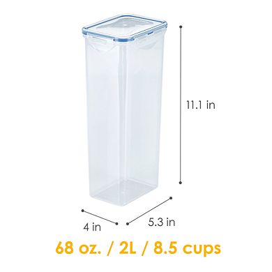 LocknLock Easy Essentials 8.5-Cup Pantry Pasta Storage Container