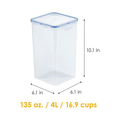 LocknLock Easy Essentials 16.9-Cup Pantry Food Storage Container