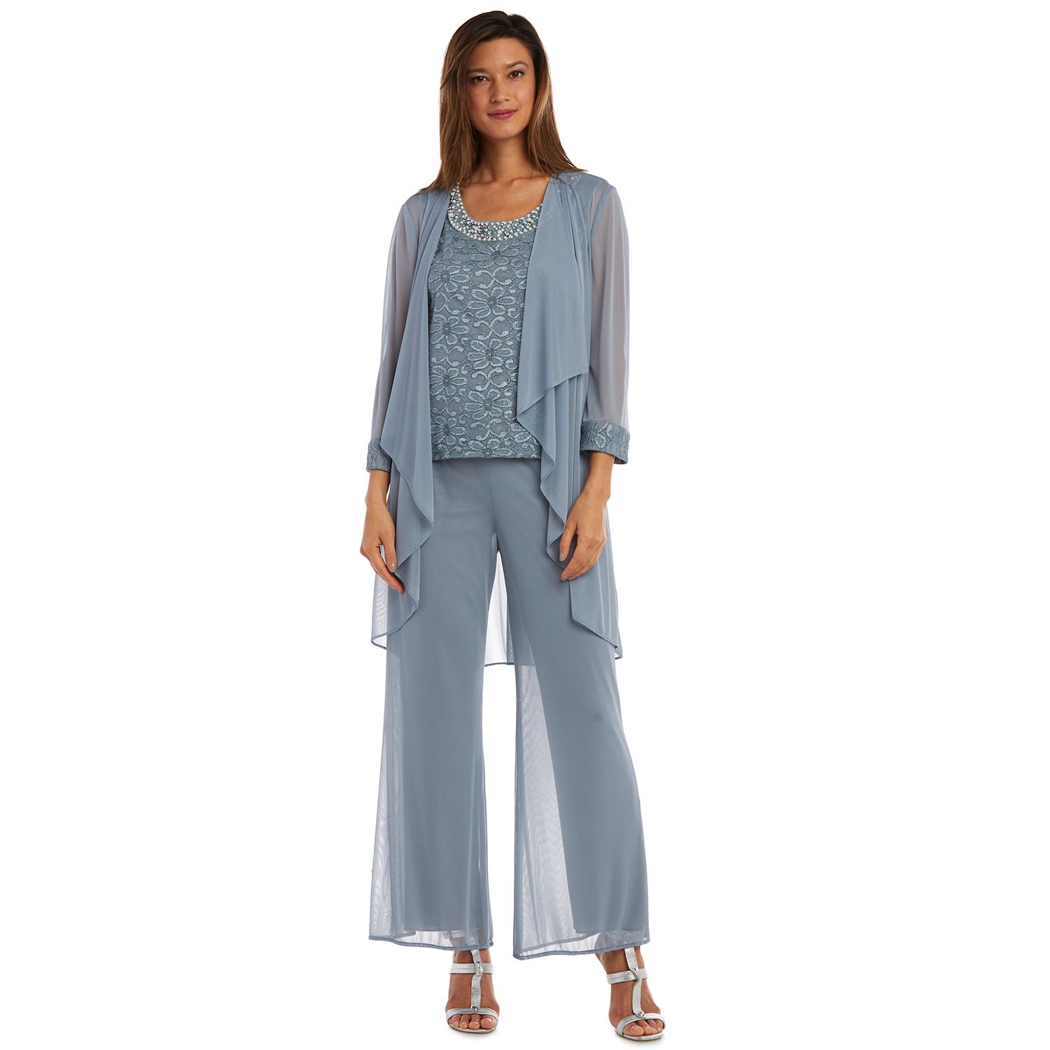 maya brooke 3 piece pant suit