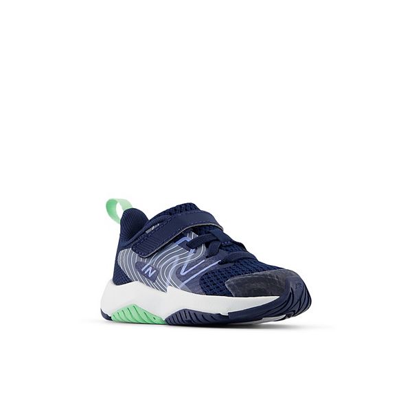 New Balance® Rave Run Toddler Kids' Sneakers - Nb Navy Electric Sky (4 T)