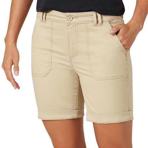 Women's Lee® Cuffed Chino Shorts